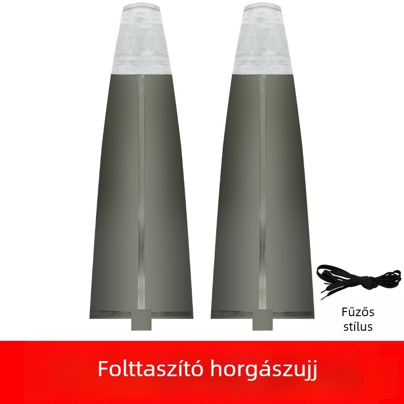 Horgászathoz való PVC védő mandzsetta, sav- és lúgálló, víz- és olajálló, kopásálló, vastagított és hosszított