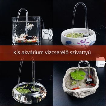 USB vízszivattyú akváriumhoz és tóhoz – mini merülő körforgó szivattyú, rendkívül csendes