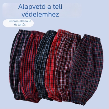 Hosszított pamut munkás ujjvédők, por- és szennyeződés elleni védelem, konyhai feladatokhoz