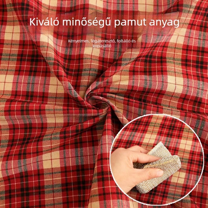 Női hosszú ujjú kötény, rövid fazon tavasz–őszre, szennyeződés elleni és porálló, stílusos otthoni és munkahelyi viselet