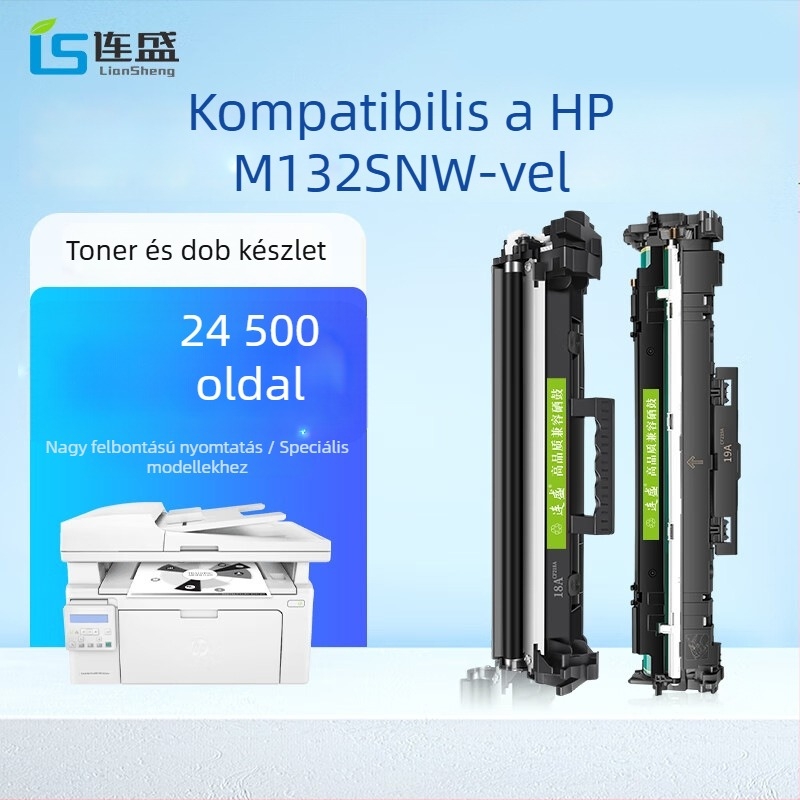 Liansheng CF218A tonerkazetta HP LaserJet Pro MFP M132snw-hoz