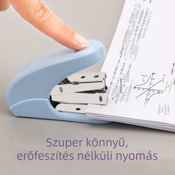 Mini irodai tűzőgép, tartós, kézi használat, modell Js1210A