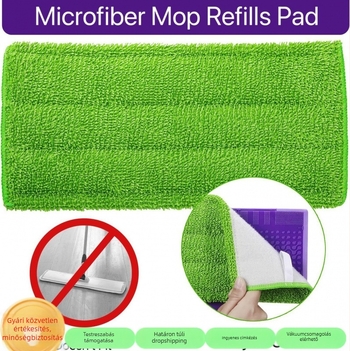 Swiffer WetJet lapos mophoz való mikroszálas cserélhető felület – újra használható mopfej