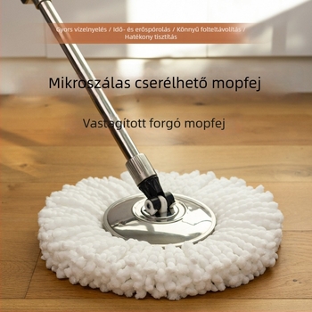 Megvastagodott forgó felmosófej, 16 cm, kompatibil Miaojie, David, Good Wife, univerzális cserefej