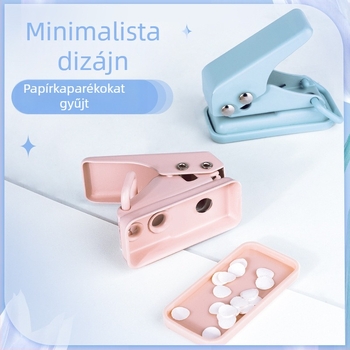 Mini kerek lyukasztó – kézi DIY kártyákhoz és irattartókhoz