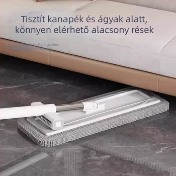 Kéz nélküli Chenille felmosó háztartási használatra, sík felmosó könnyű tisztításhoz, nagy méret