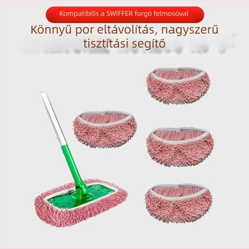 Swiffer Mop cserélhető kendő – száraz és nedves tisztításhoz, forgó kendő