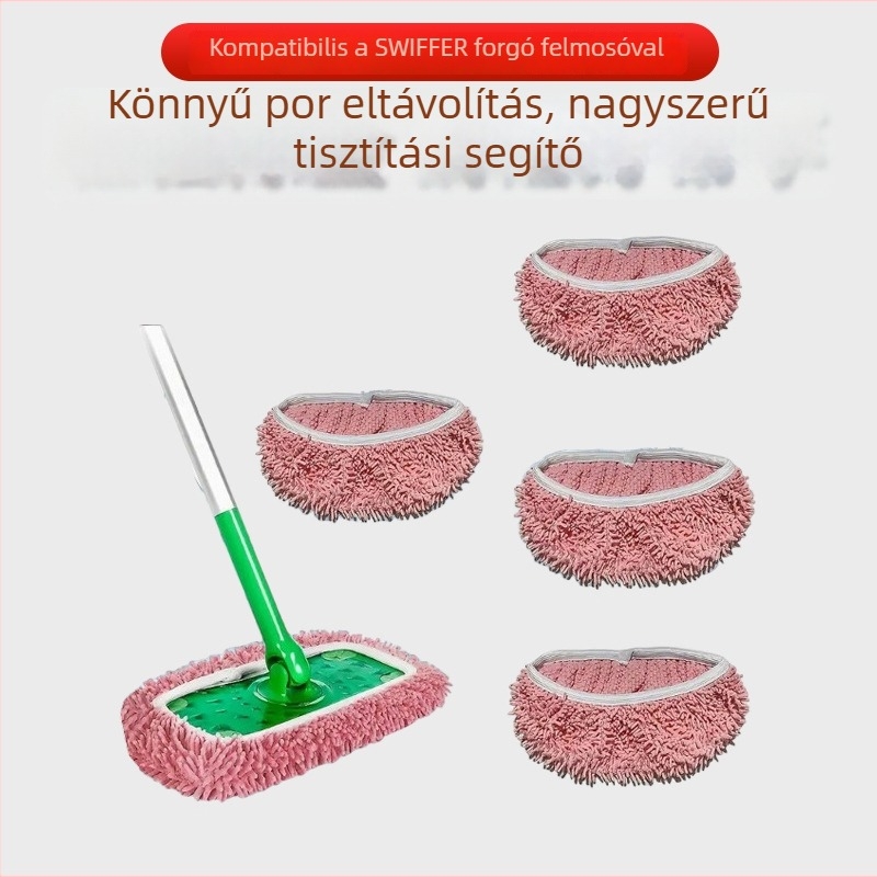 Swiffer Mop cserélhető kendő – száraz és nedves tisztításhoz, forgó kendő