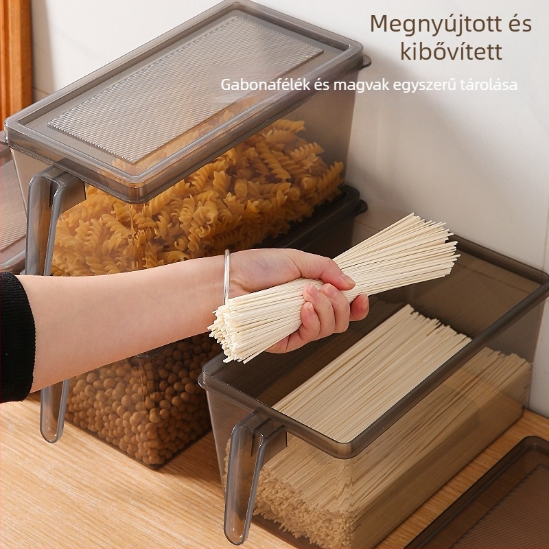 Hűtőszekrény tároló doboz, élelmiszer-minőségű frissesség megőrző doboz zöldségek, gyümölcsök és tojások számára