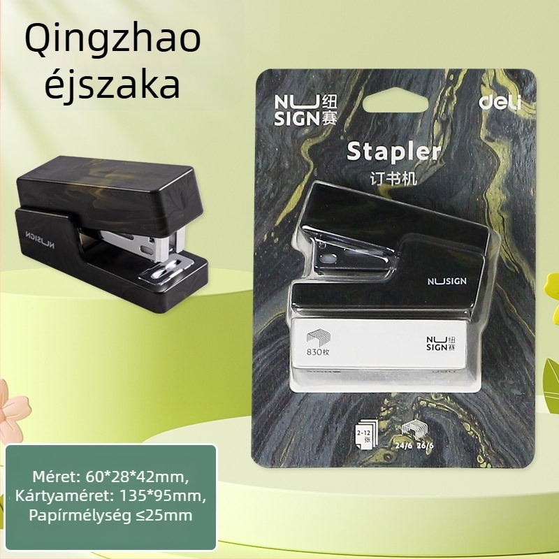 NS083C Mini Tűzőgép – Kompakt, Kreatív Dizájn Iskolásoknak és Irodának