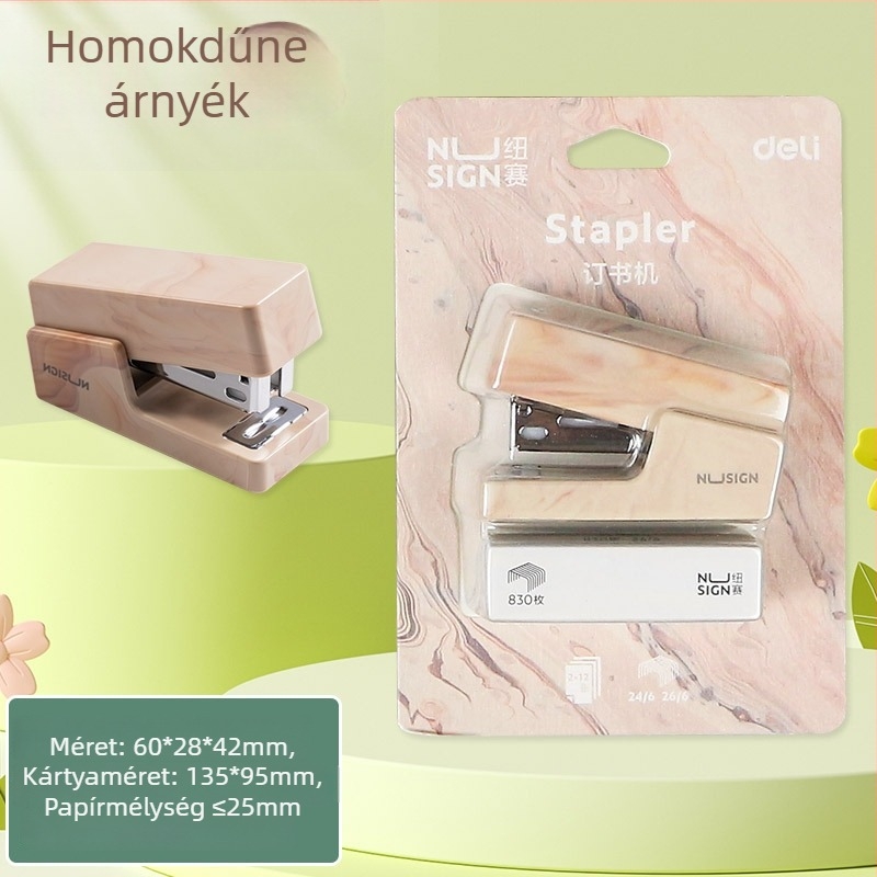 NS083C Mini Tűzőgép – Kompakt, Kreatív Dizájn Iskolásoknak és Irodának