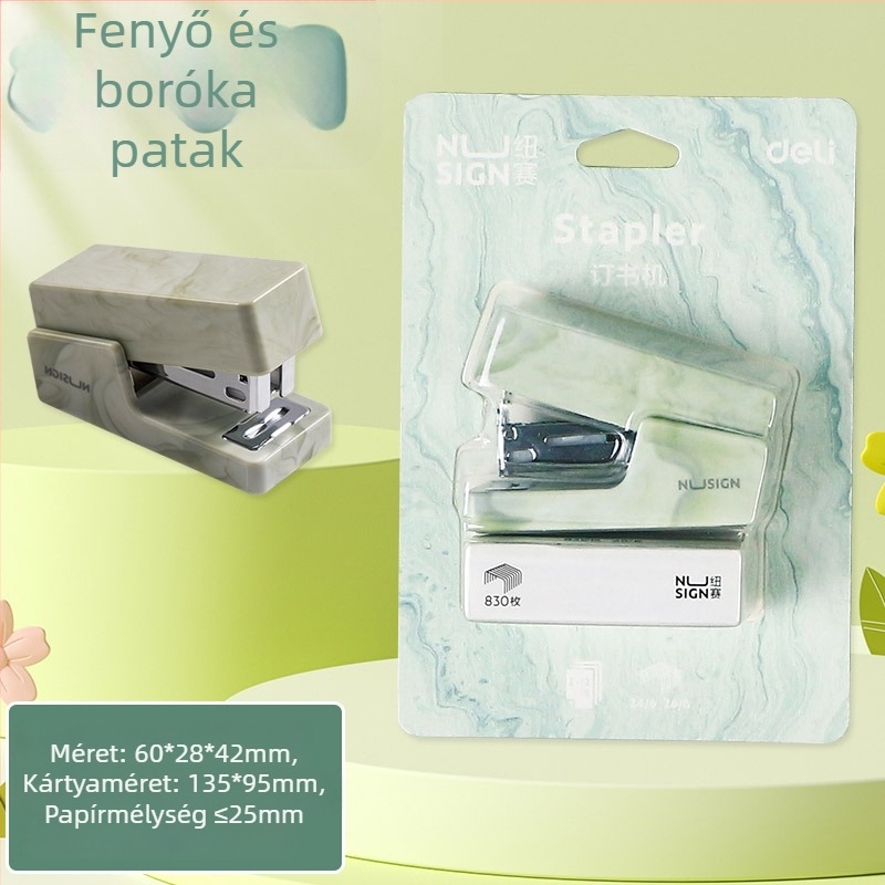 NS083C Mini Tűzőgép – Kompakt, Kreatív Dizájn Iskolásoknak és Irodának