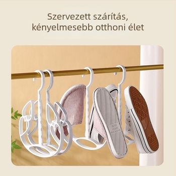 Cipőszárító állvány lefolyó kampókkal
