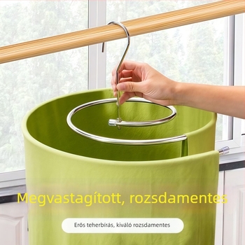 Spirálisan forgó ruhaszárító állvány háztartási erkélyre, kör alakú forgó szárító paplanokhoz, paplanhuzatokhoz, lepedőkhöz és kabátokhoz