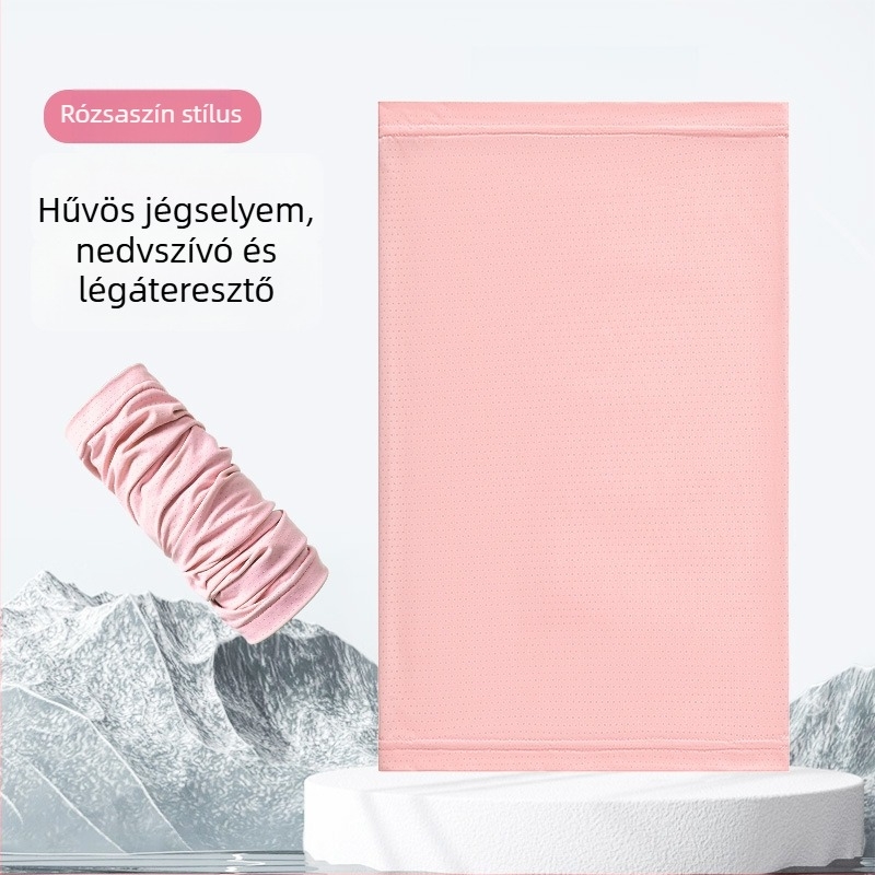 Személyre szabott edzéscsuklópánt, gyorsan száradó izzadságtörlő kendő, fejkendő, többfunkciós maszk és izzadságot felszívó hűtő borítás