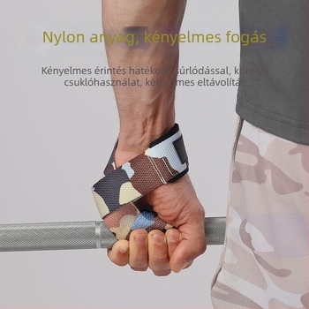 Csuklófogó öv húzódzkodásokhoz és edzéshez súlyzókkal, szilikon csúszásmentes felület, kopásálló