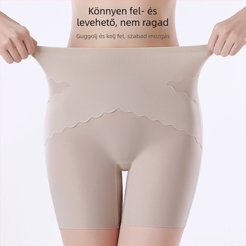 Ice Silk női varrás nélküli, magas derékú alakformáló alsó, haskontroll, csípőemelés, nyári boxer-stílus, testformálás, átlátszatlanság elleni védelem