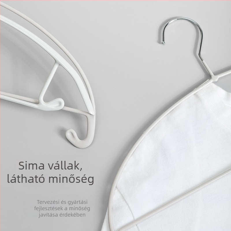 Shun Yi anti-slip ívelt vállú ruhaszárító akasztó - kollégiumi és otthoni használatra