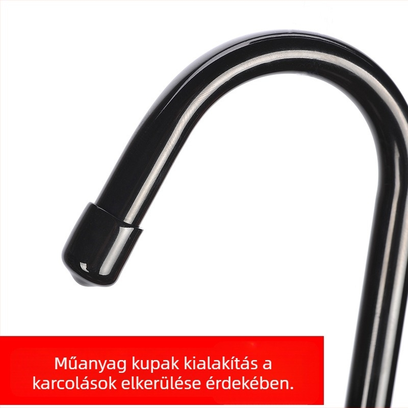 Többszintes nadrágtartó és ruhafogas, vasból készült gardróbetároló, modern minimalist design