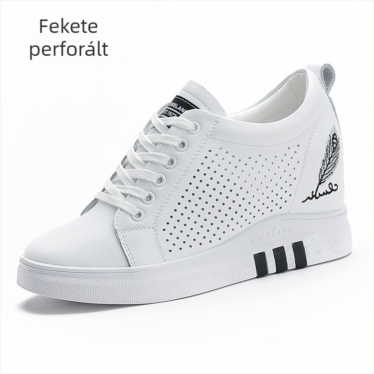 Trendy Sunday női loaferek magasságot növelő talppal, légáteresztő, minimalist stílusú