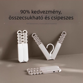 Aoxi utazáshoz szolgáló összecsukható ruhaszárító akasztó — többfunkciós tárolóállvány kollégiumban és út közben, fehérnemű és zokni tárolására
