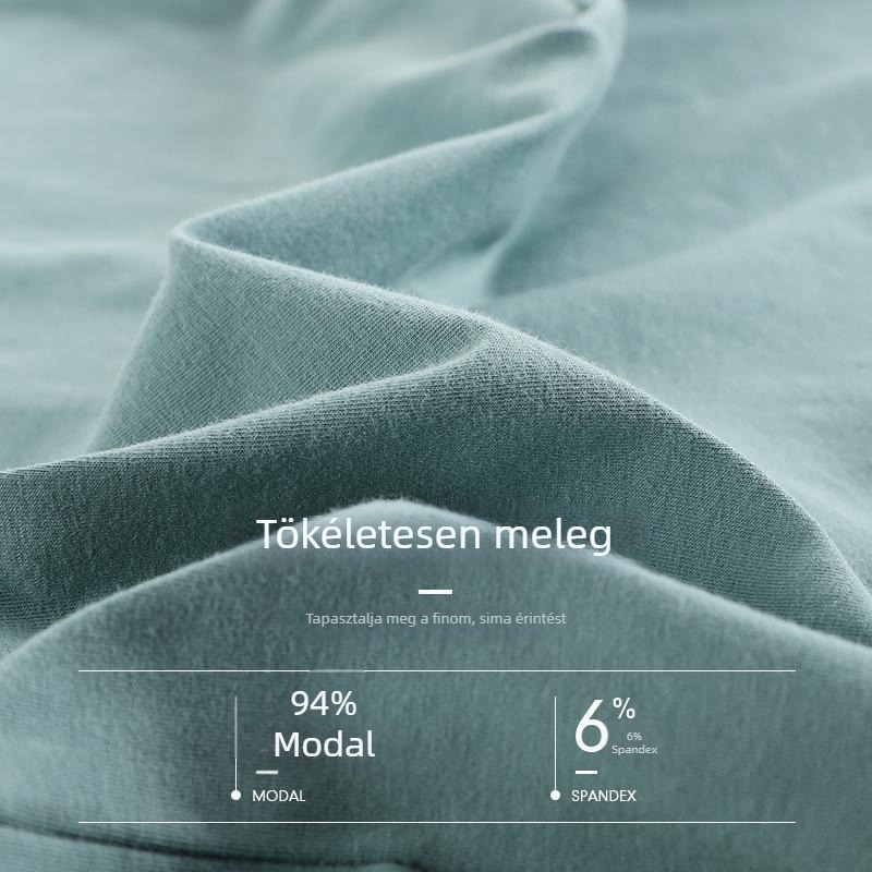 Női Modal termoszett — karcsú, testhezálló felső és alsó, ultra vékony alapréteg
