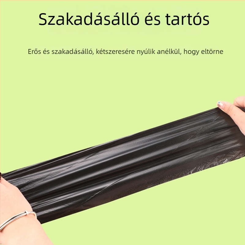 Ház- és irodai mellény-stílusú szemeteszsákok, hordozhatóak, vastagított, tartós, perforált