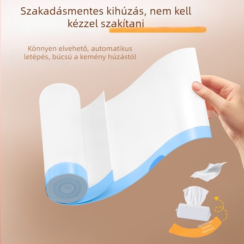 Vastagított szemeteszsák kötözővel, szakadásálló, hordozható otthonra, irodába és kollégiumba