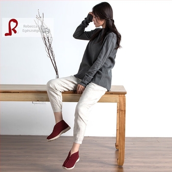 Changli Uniszex téli hócsizma — slip-on rövid csizmák fleece bélés, meleg