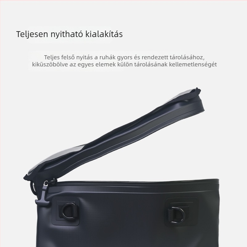 Hordozható vákuumos tároló tasak, vastagított, tartós, légmentesen záródó, nedvesség- és vízálló, utazáshoz és kültéri használatra