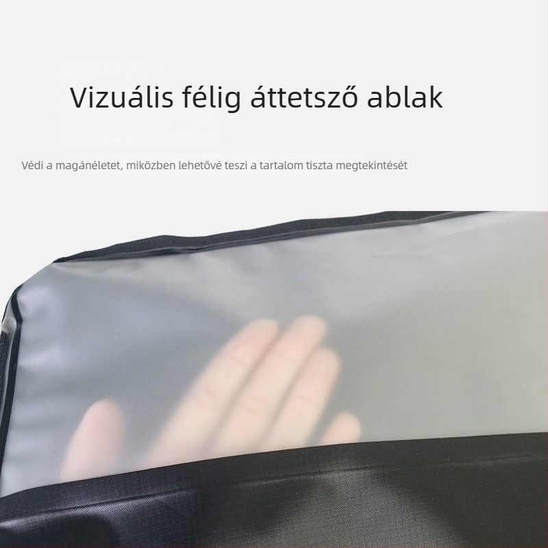Hordozható vákuumos tároló tasak, vastagított, tartós, légmentesen záródó, nedvesség- és vízálló, utazáshoz és kültéri használatra
