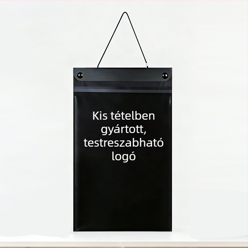 Autóba szerelhető, egyszer használatos hulladéktasakok rolós kivitelben, függő tárolózsebek az irodába/kollégiumba