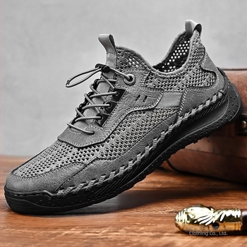 Férfi légáteresztő Flyknit hálós futócipők
