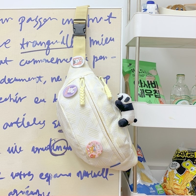 Női Mori-stílusú crossbody táska, könnyű nylonból, aranyos niche dizájn, japán ihletésű minimalist mindennapi táska
