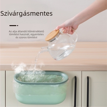 Fixed Háztartási lapos szájú, akasztós szemeteszsák, vastagított, tartós – konyha, asztal és autó
