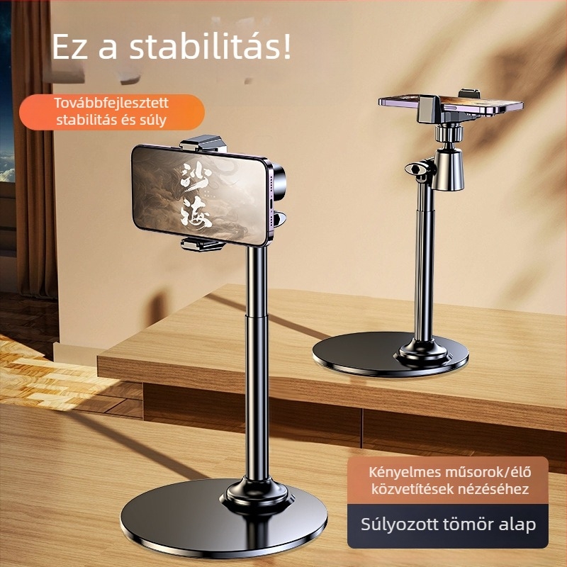 Állítható feletti telefon- és dokumentumszkenner tartó, testreszabható