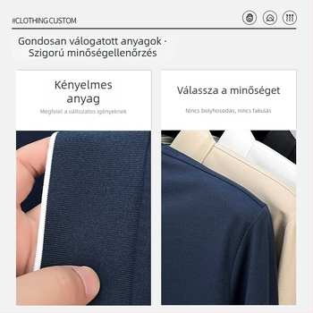 Férfi hosszú ujjú póló reveres gallérral, egyszínű, bő szabás, mindennapi és üzleti stílushoz