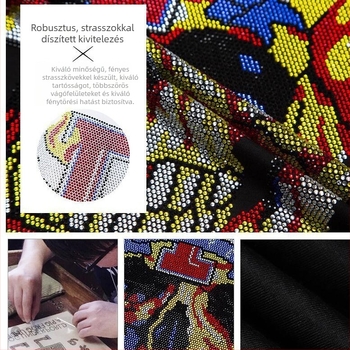 2021 Férfiaknak tervezett karcsú szabású, casual rhinestone-díszítésű ing álló gallérral