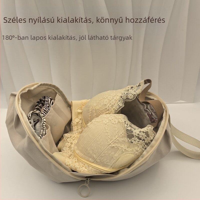 Gömb alakú fehérneműtároló utazáshoz, kompakt és ultra könnyű