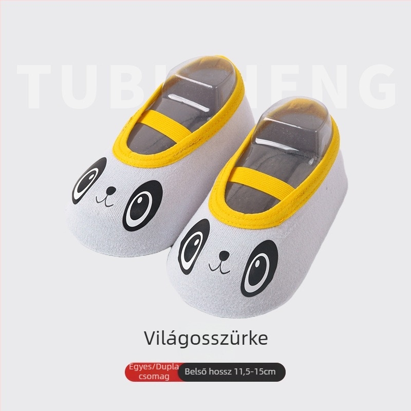 Baba beltéri csúszásmentes puha talpú cipő 6–36 hónapos babák számára
