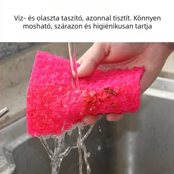 Mikroszálas konyhai szivacs edényekhez, multifunkcionális