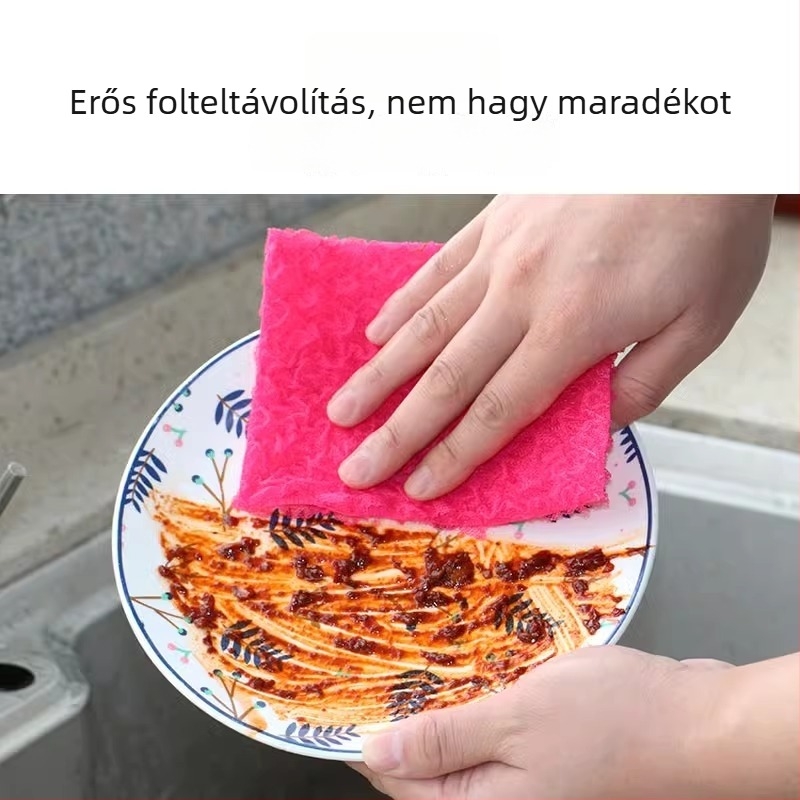 Mikroszálas konyhai szivacs edényekhez, multifunkcionális