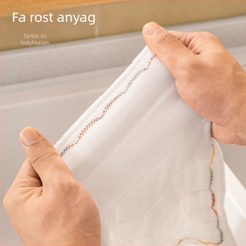 Pengyi 12 rétegű, vastagított, színes konyhai rongy mosogatáshoz, szöszmentes, olajálló, könnyen tisztítható