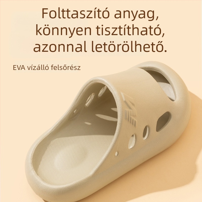 Gyerek EVA papucs, karikatúra motívummal, könnyű, puha talppal, csúszásmentes, beltéri és kültéri nyári viselet