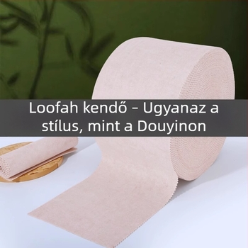 Luffa konyhai rongy — ultranedvszívó tisztító kendő edényekhez és tálakhoz, folt eltávolítás