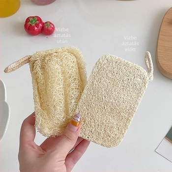 Muni Life biológiailag lebomló loofah mosogató – háztartási rongy edények és fazekak tisztítására