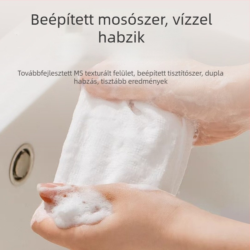 Qingqingrou Matt felületű súrolópad, egyszer használatos konyhai törlőkendő, olaj- és vízfelvétel, nem szövött anyag