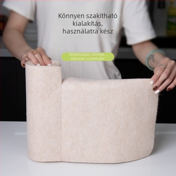 Luffa konyhai kendő – erős nedvszívás, olajálló, könnyen tisztítható, egyszer használatos