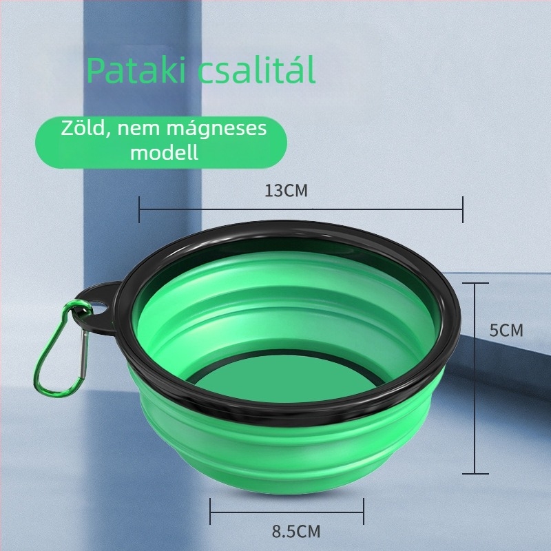 Összecsukható etetőtál mágneses etetőedénnyel, horgászathoz, kompakt keverőtál