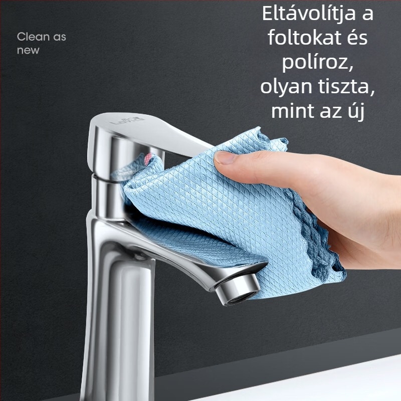 Maryya mikroszálas tisztító kendő halcsont mintával a konyhához, vastított, üveg- és pohártisztításhoz, háztartási használat, nyommentes, tartós